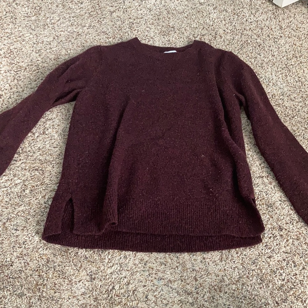 Dark red sweater from Old Navy